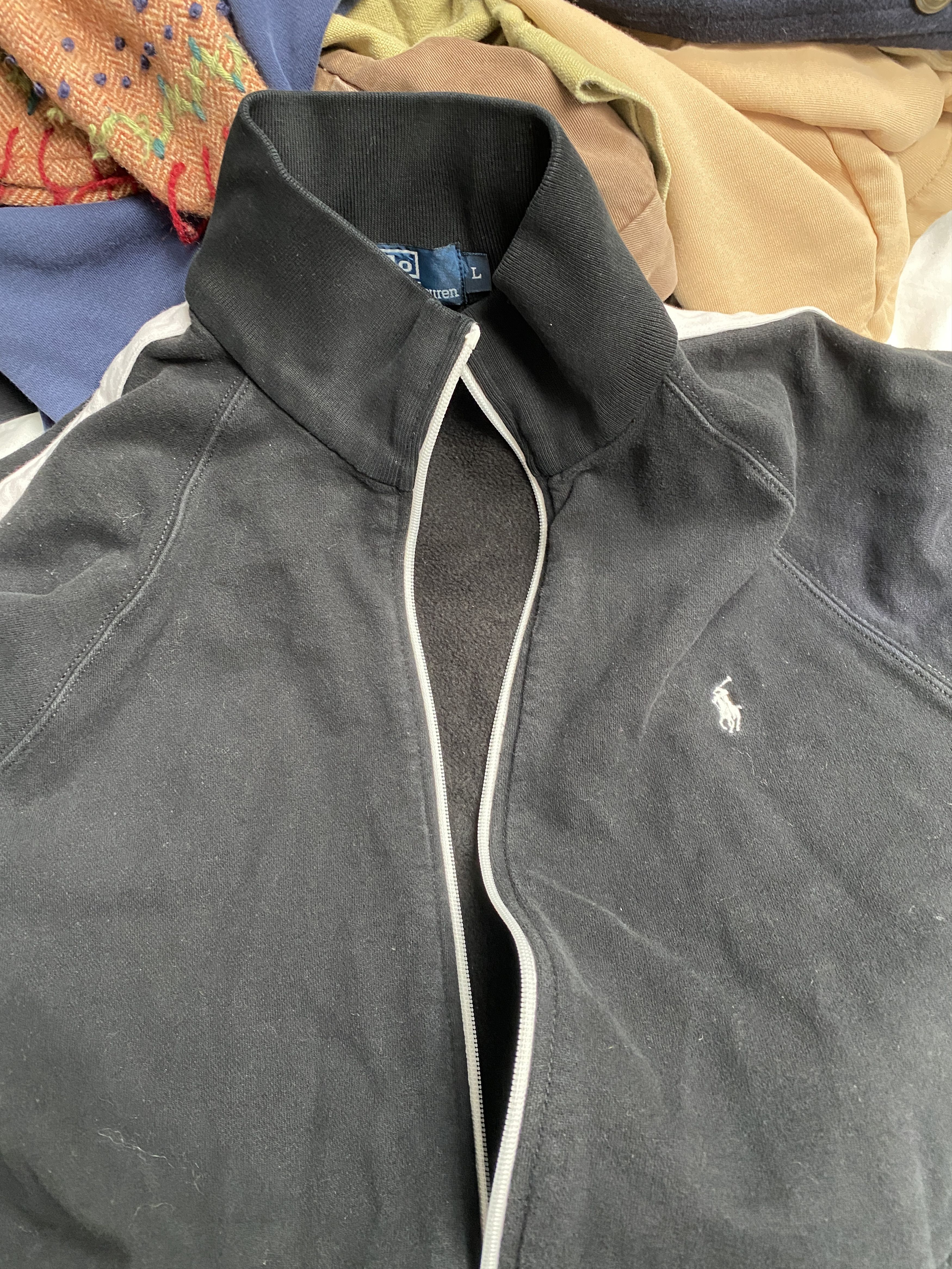 Polo Ralph Lauren Polo Ralph Lauren vintage zip-up sweatshirt Size US L / EU 52-54 / 3 - 9 Thumbnail