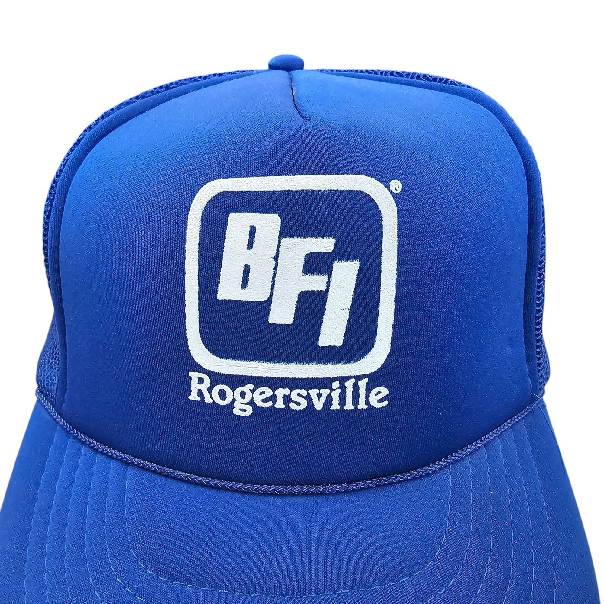 Other BFI Browning Ferris Rope Braid Mesh Snapback Cap Vintage 90s Size ONE SIZE - 7 Thumbnail