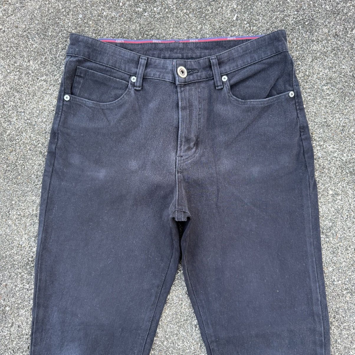 Edwin VINTAGE EDWIN JERSEY DENIM BLACK JEAN PANTS Size US 31 - 2 Thumbnail