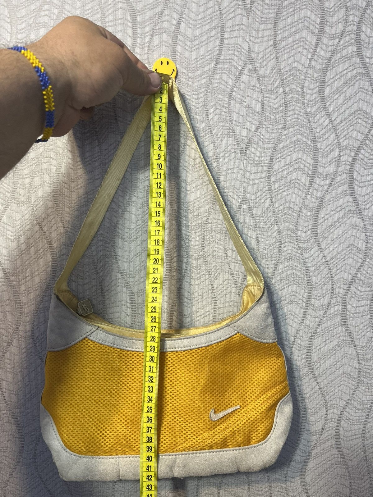 Nike × Vintage Vintage Nike Baguette Y2K Yellow Handbag Size ONE SIZE - 14 Thumbnail