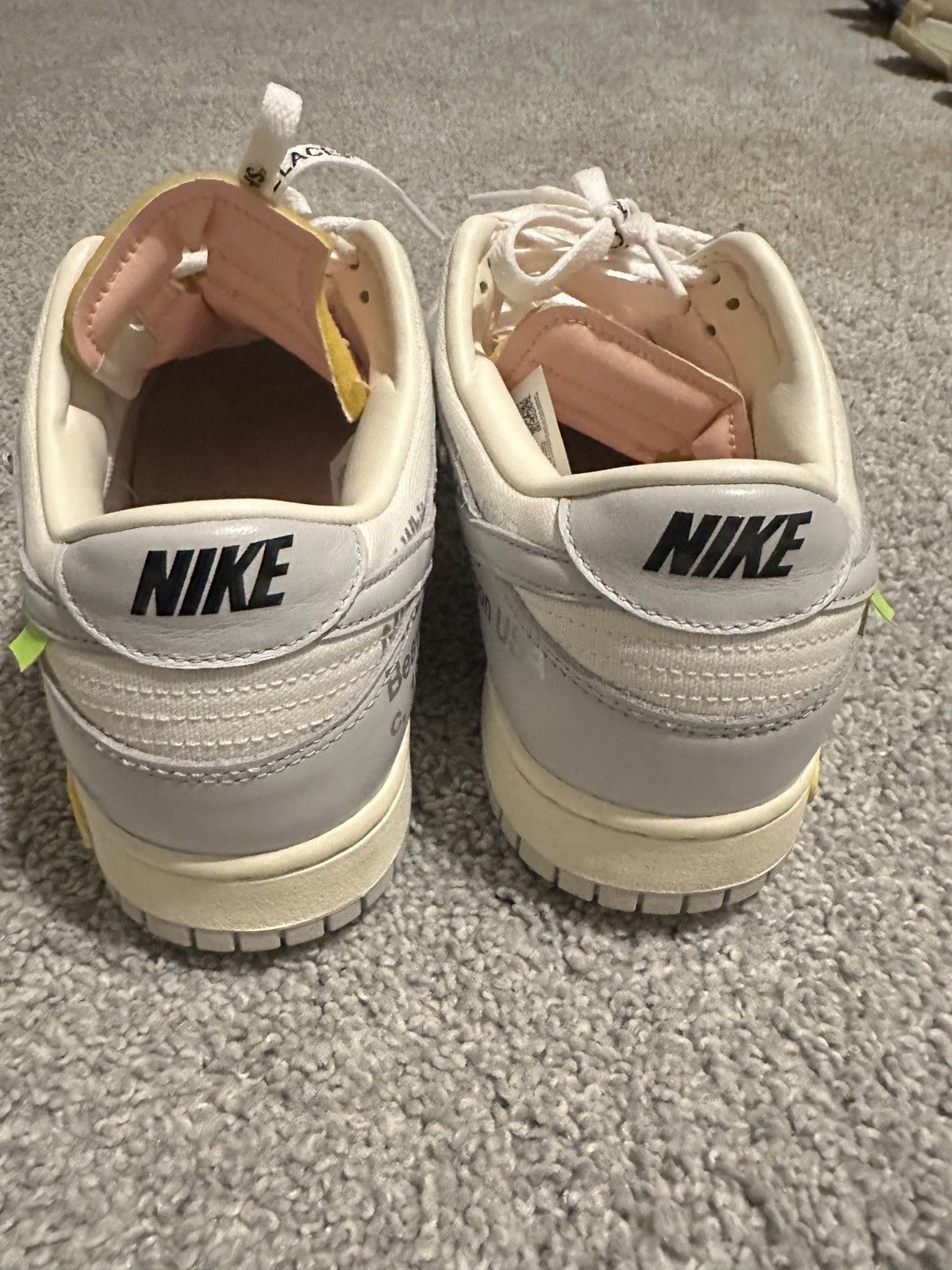 Nike × Off-White Off white x Nike dunk 06/50 size 12 Size US 12 / EU 45 - 5 Thumbnail