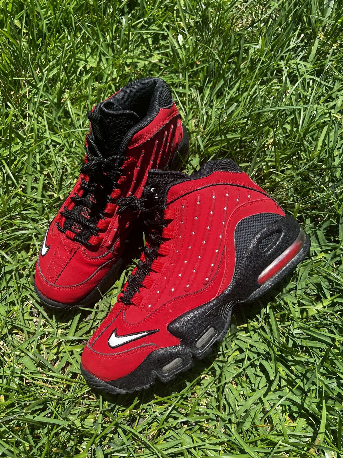 Nike CLEAN Nike Air Griffey II 2 size 7 Cincinnati Reds retro Size US 7 / EU 40 - 1 Thumbnail