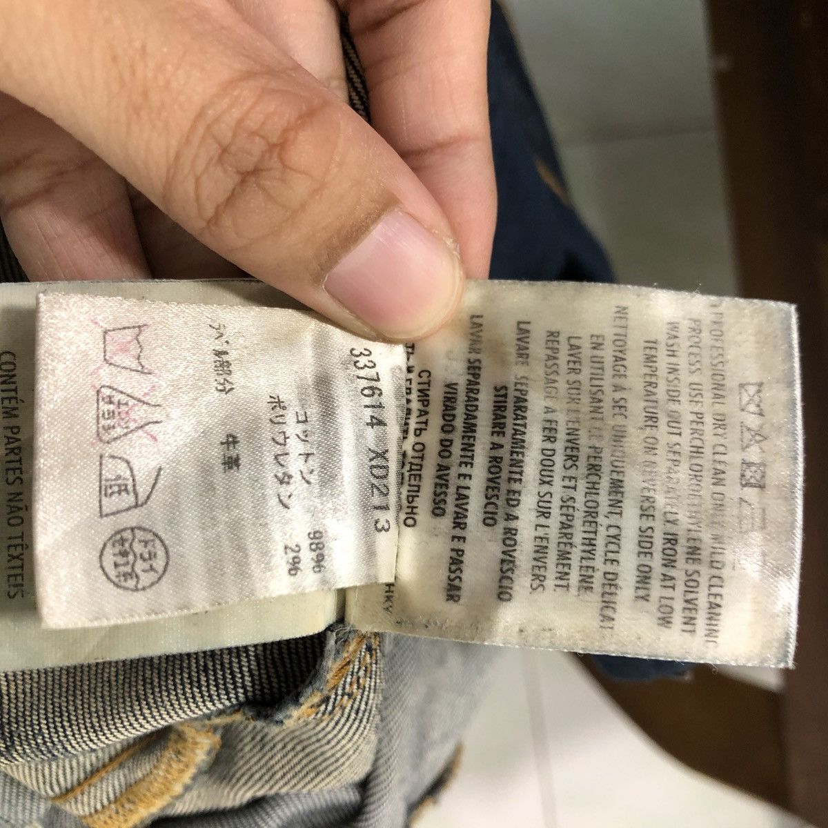 Gucci 📌Vintage Gucci Made in Italy Jeans Slim Fits Cutting Size US 40 / EU 56 - 22 Thumbnail