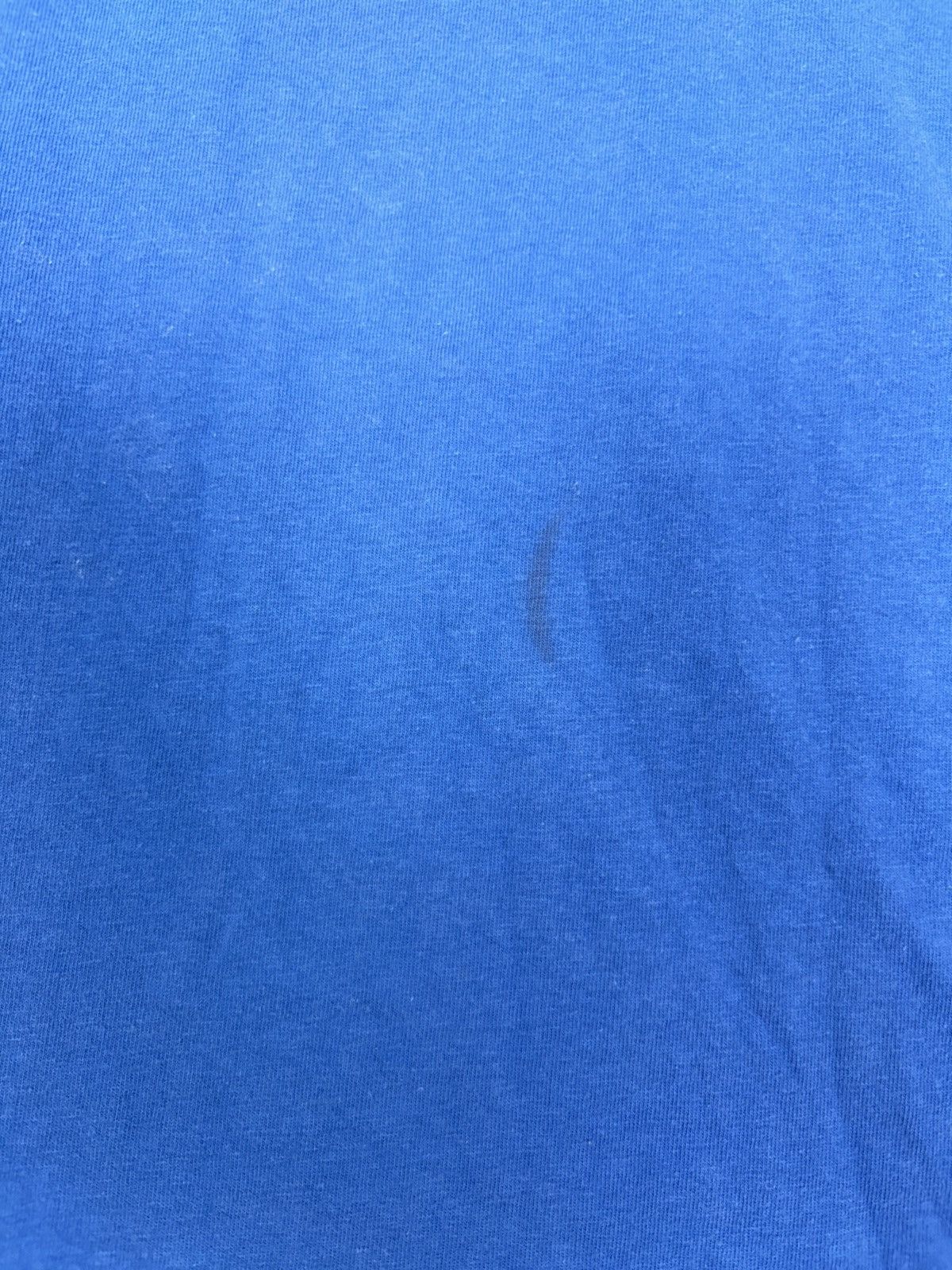 Russell Athletic × Vintage Vintage 90s russell athletic pro cotton blue blank tshirt Size US M / EU 48-50 / 2 - 3 Thumbnail
