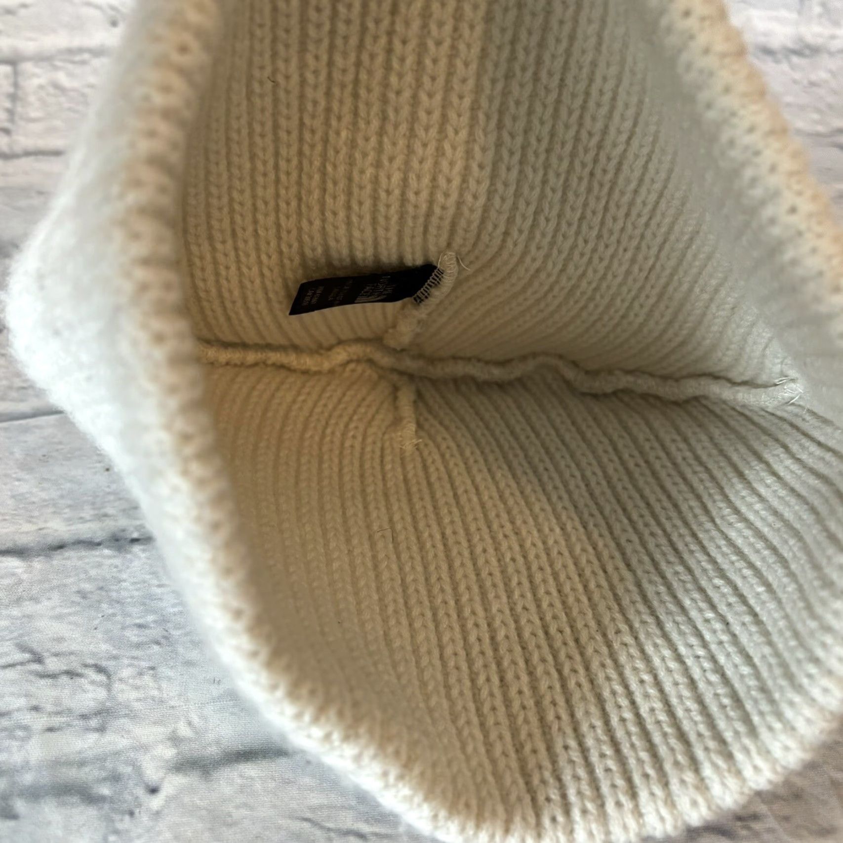The North Face The North Face Beanie White Knit Women One Size Size ONE SIZE - 6 Thumbnail