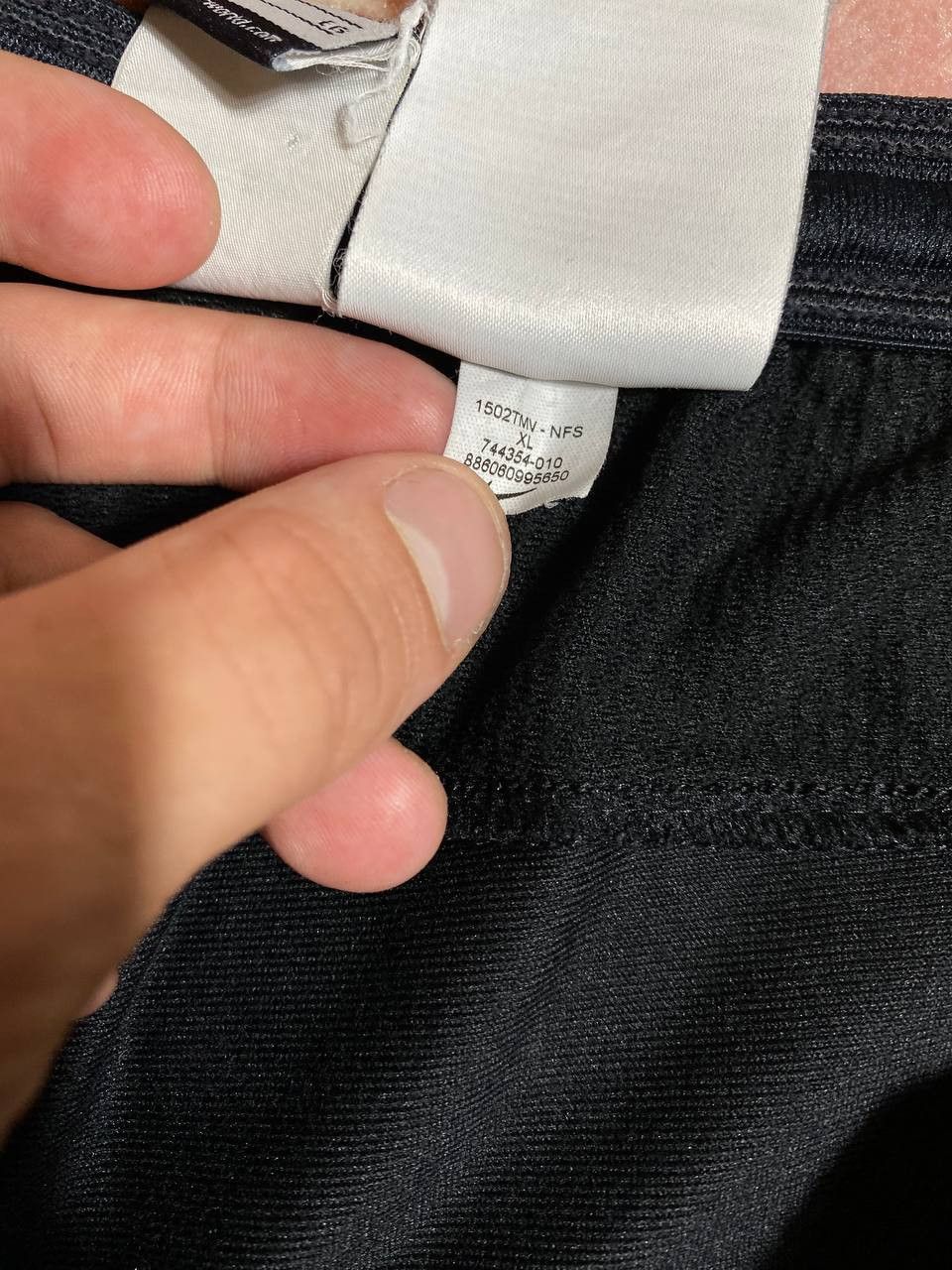 Nike × Vintage Vintage Nike Track Pants Drill Y2K style Swoosh Hype Size US 36 / EU 52 - 4 Thumbnail
