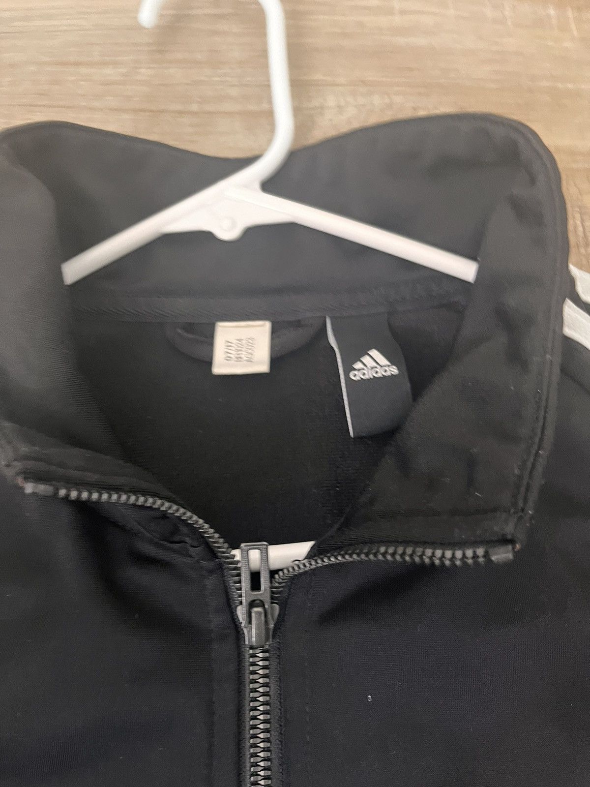 Adidas Adidas no hoodie zip up Size US L / EU 52-54 / 3 - 4 Thumbnail