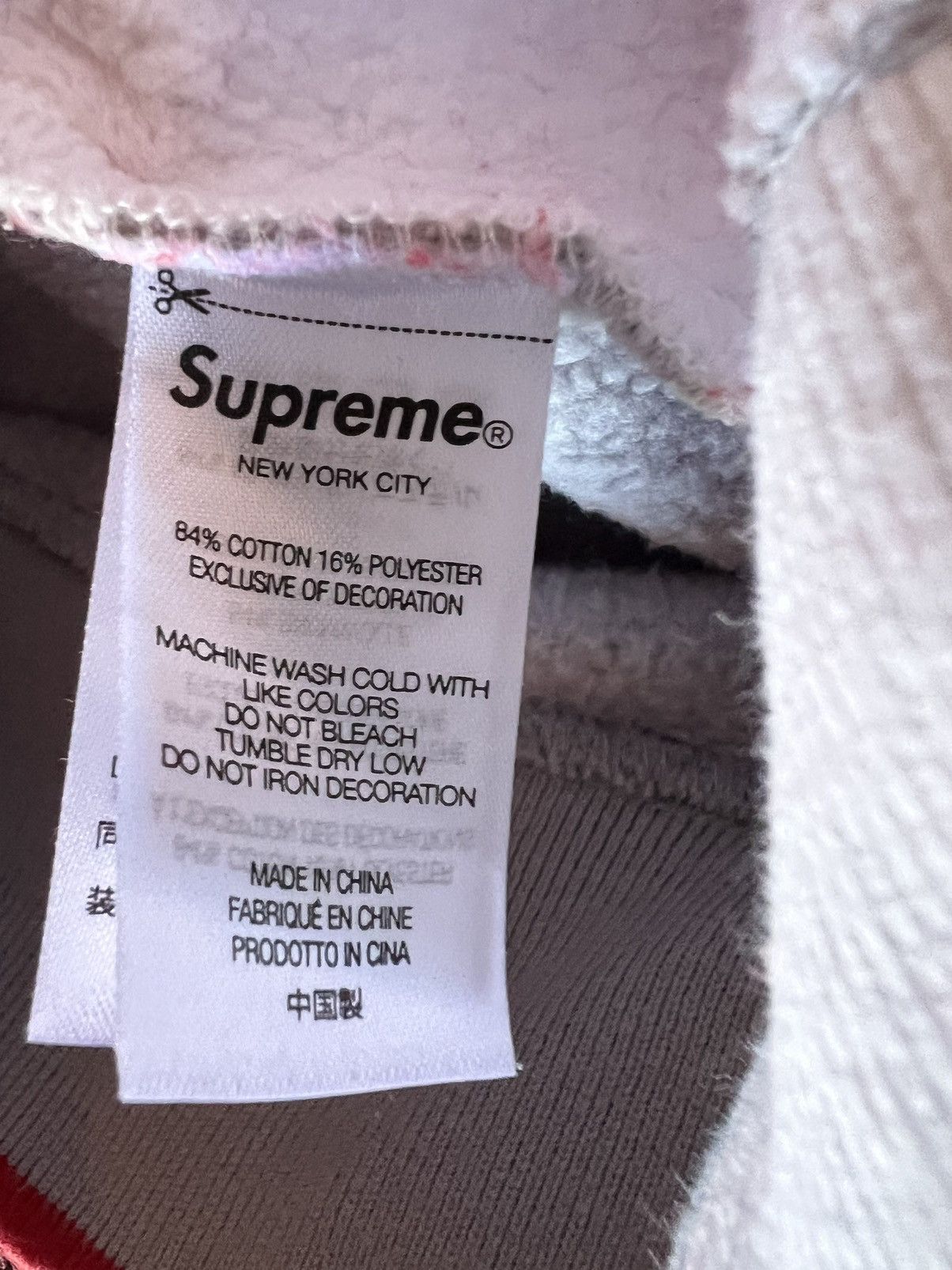 Supreme Supreme Stretch Crewneck SS22 Size US S / EU 44-46 / 1 - 7 Thumbnail