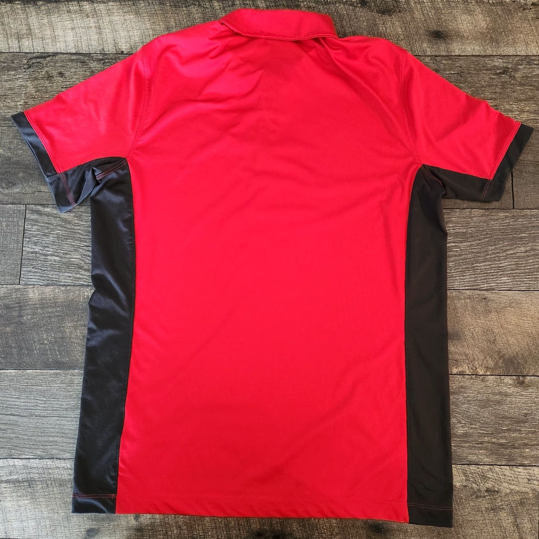 Nike Nike Ohio State Polo Shirt Mens L Red Gray Color Block Dri-Fit Performance Size US L / EU 52-54 / 3 - 6 Thumbnail