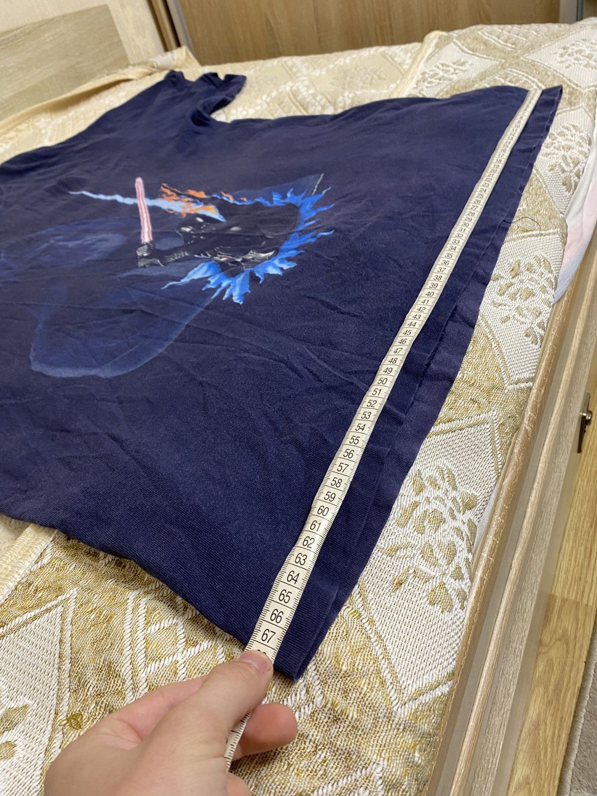 Star Wars 🔥 Star Wars 1996 Obi Wan Darth Vader Lucasfilm T Shirt Movie Size US XL / EU 56 / 4 - 16 Thumbnail
