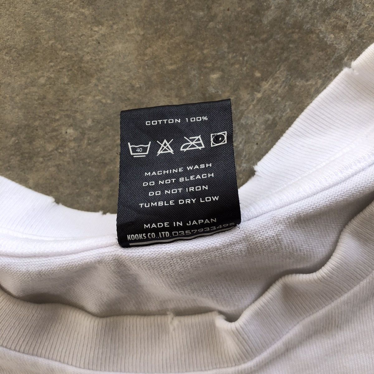 Number (N)ine × Takahiromiyashita The Soloist. NUMBER (N)INE AW04 Rare “Give Peace a Chance” Japan T-Shirt Size US M / EU 48-50 / 2 - 9 Thumbnail