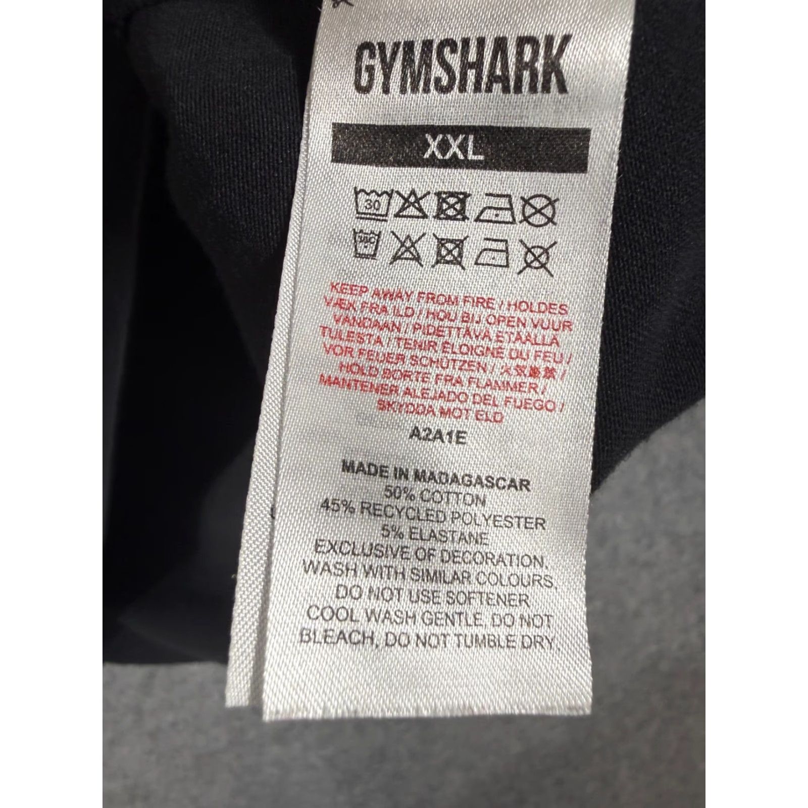 Gymshark Gymshark Tank Top Womens 2XL Black Stretch Athletic Training Performance Pullover Sleeveless Size XXL / US 16-18 / IT 52-54 - 7 Thumbnail