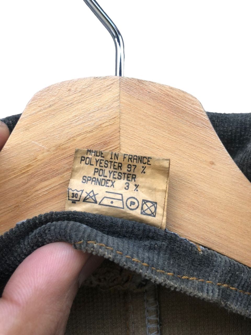 Japanese Brand Angie Paris Ref Bayat Corduroy Jacket Chicken Feather Neck Size M / US 6-8 / IT 42-44 - 14 Thumbnail