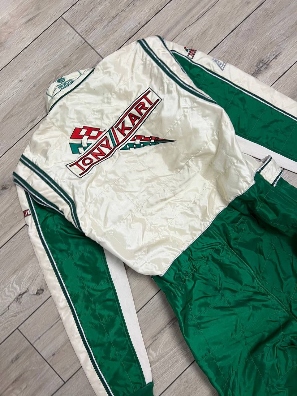 Formula 1 × Vintage Sparco Tony Kart K28 X-light Vintage Racing Suit sz 58 Size 46L - 5 Thumbnail