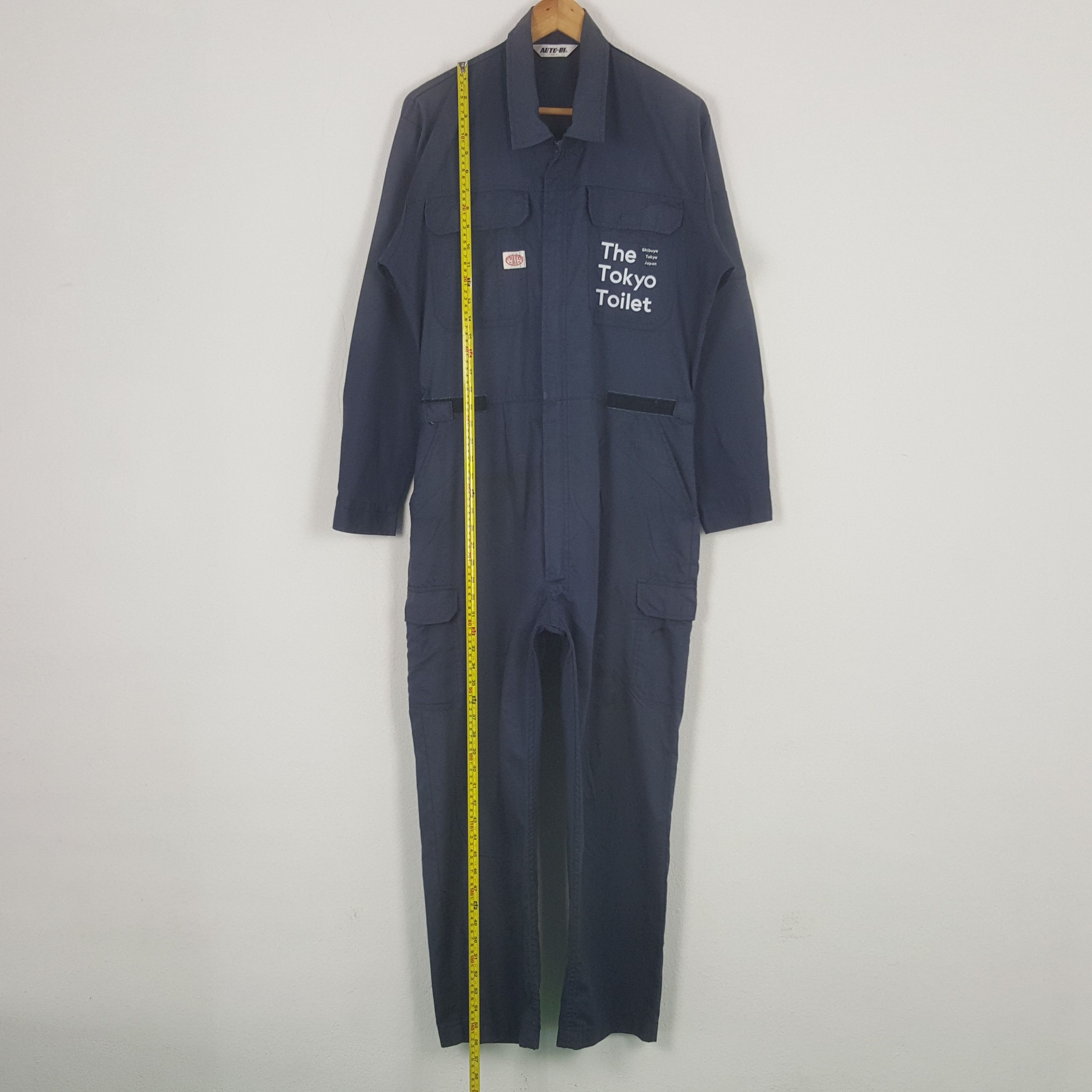 Japanese Brand Vintage The Tokyo Toilet Japanese Coverall Jacket C298N13 Size US M / EU 48-50 / 2 - 7 Thumbnail