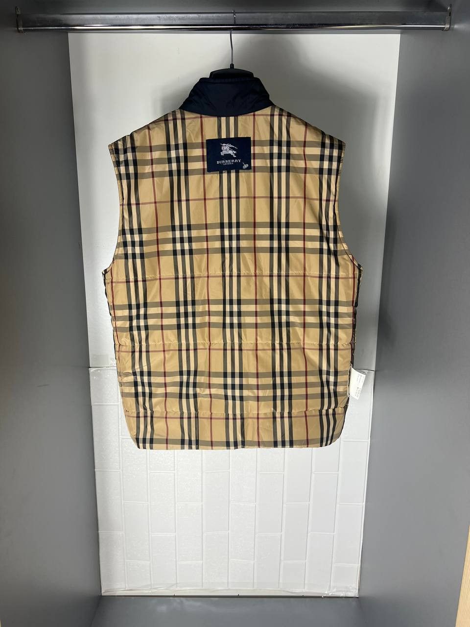 Burberry VINTAGE BURBERRY LONDON ENGLAND DESIGNER VEST JACKET Y2K 90s Size US M / EU 48-50 / 2 - 15 Thumbnail
