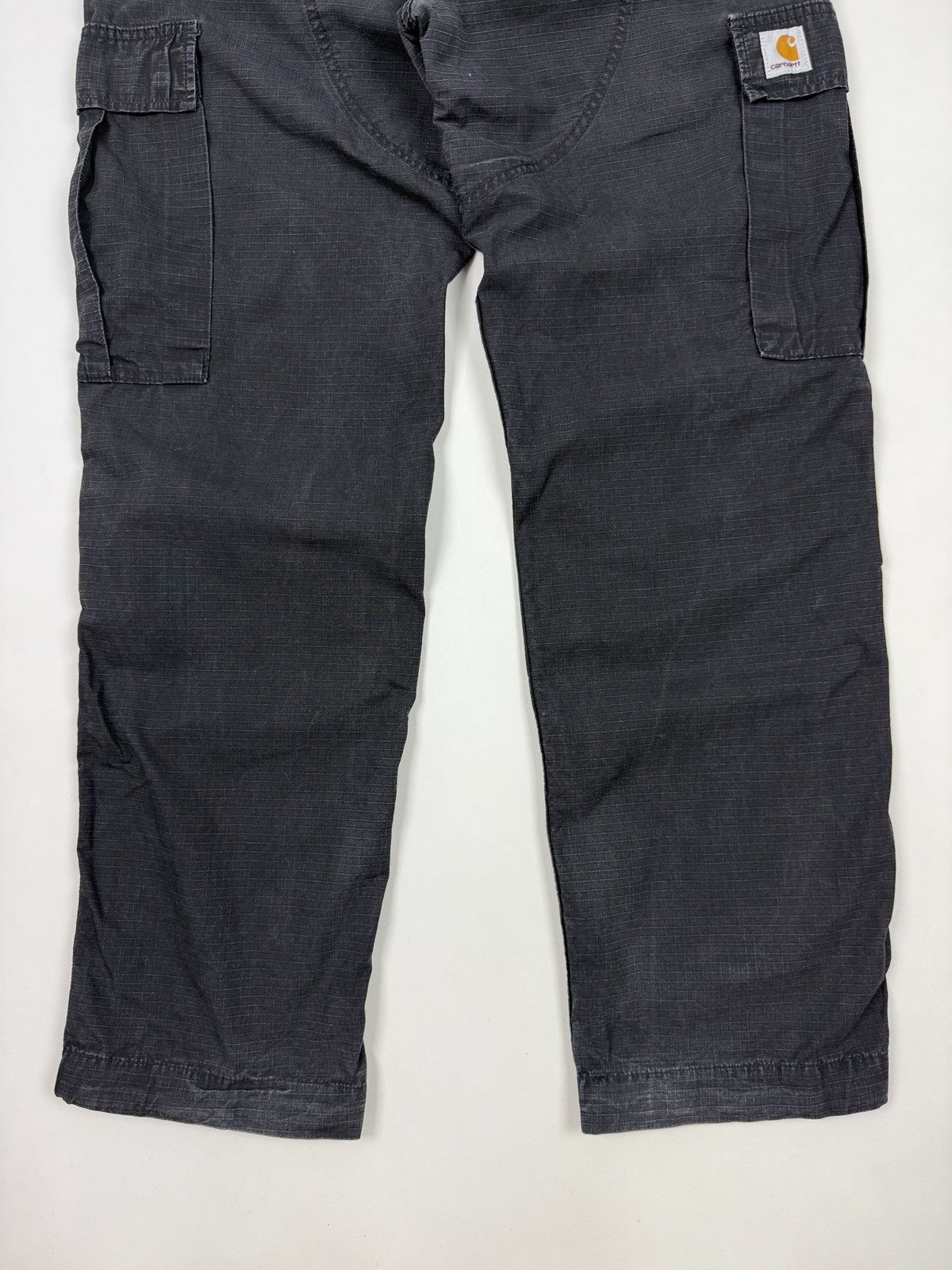 Carhartt Carhartt WIP Faded Black Regular Cargo Baggy Pants 33X32 Size US 33 - 9 Thumbnail