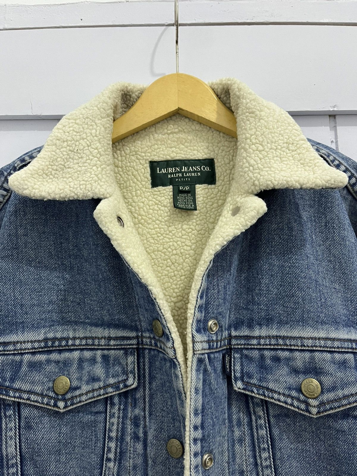 Ralph Lauren Lauren Jeans Co Ralph Lauren Lined Button Up Jean Jacket Size US M / EU 48-50 / 2 - 5 Thumbnail