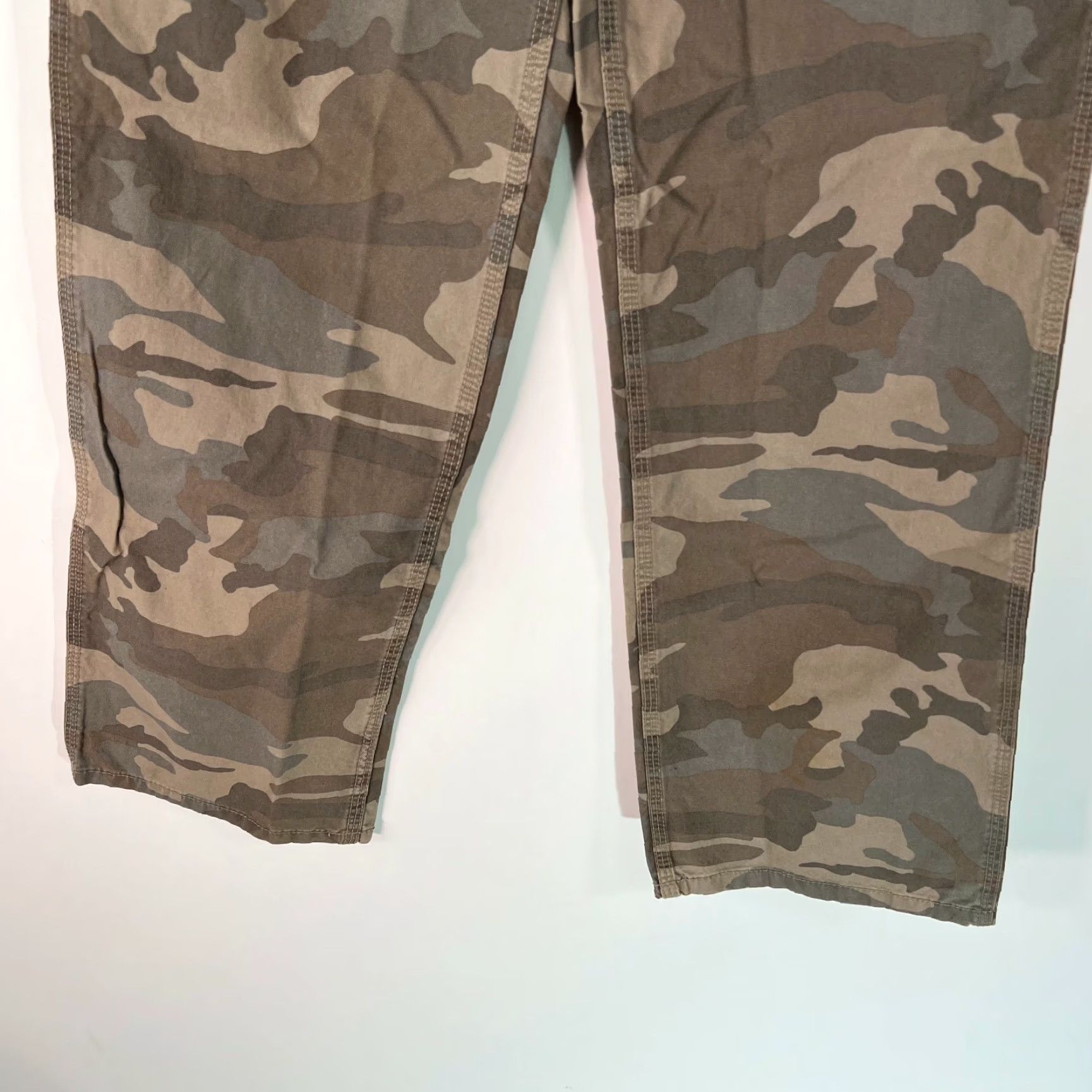 Faded Glory Faded Glory Brown Camouflage Canvas Carpenter Pants Size 14 Regular Fit Mens Size US 32 / EU 48 - 6 Thumbnail