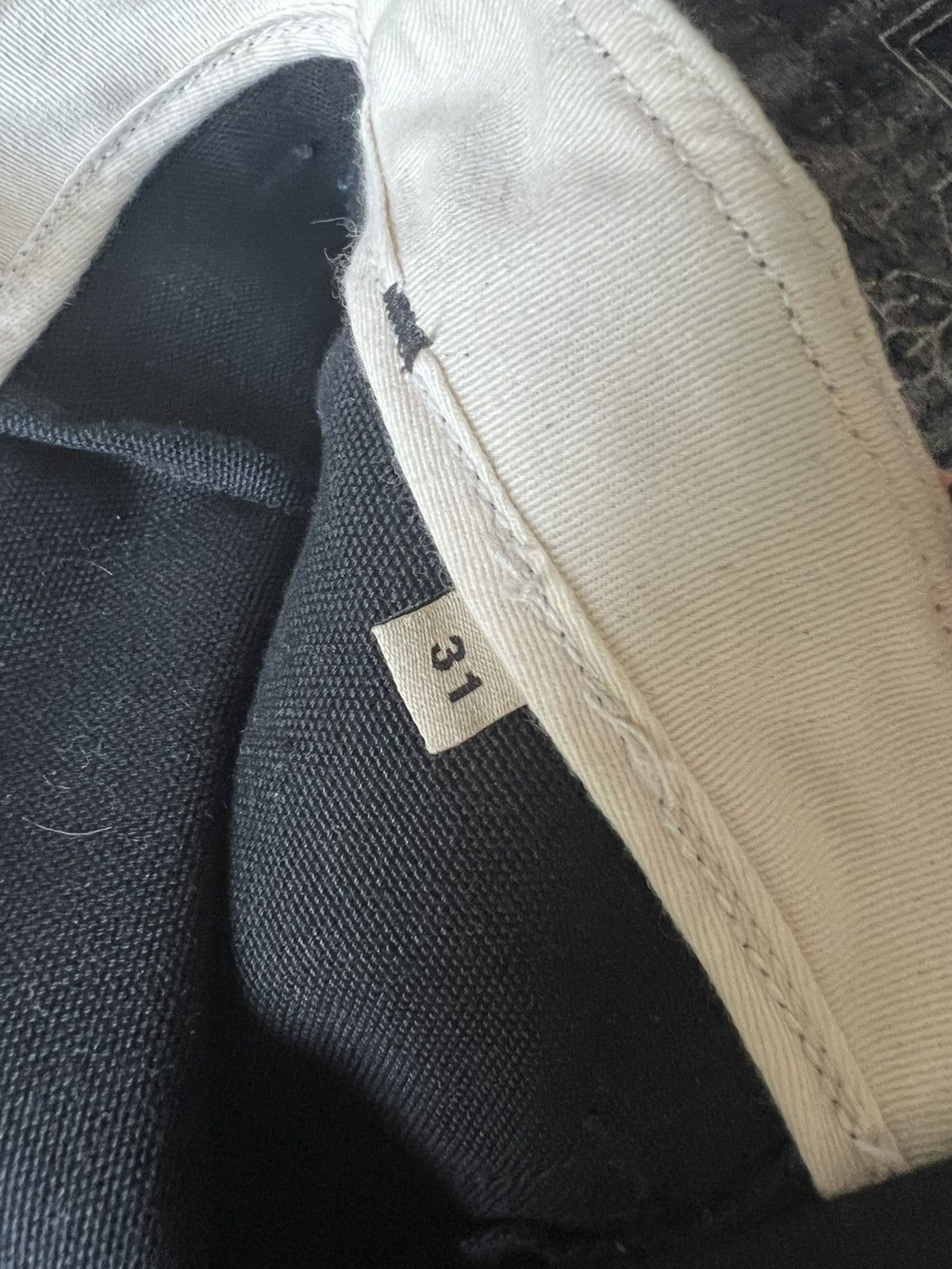 Imogene + Willie Hencye Canvas Pant in Black Size US 31 - 8 Thumbnail