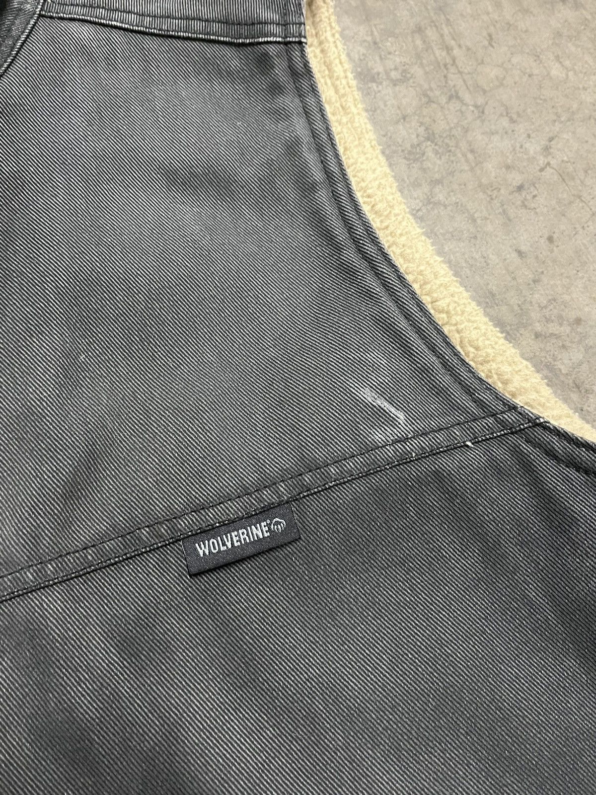 Carhartt × Vintage Carhartt style Sherpa lined workwear vest faded hype rare Size US L / EU 52-54 / 3 - 4 Thumbnail