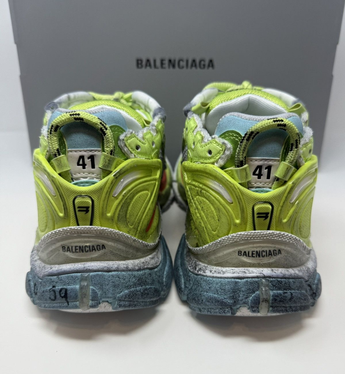 Balenciaga Balenciaga Marathon Runner Sneaker Yellow Unreleased Demna Size US 8 / EU 41 - 5 Thumbnail