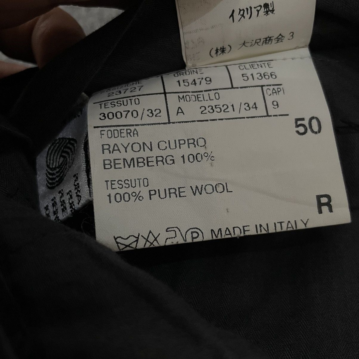 Japanese Brand Canali Black Wool Pleated Trouser Balenciaga Julius Style Size US 33 - 7 Thumbnail