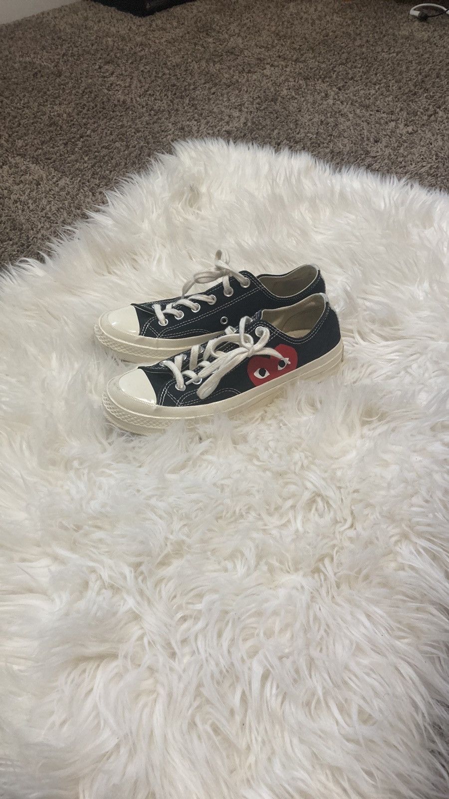 Comme des Garcons PLAY × Converse Women’s Comme Des Garçons Play Converse Size US 8 / IT 38 - 1 Thumbnail