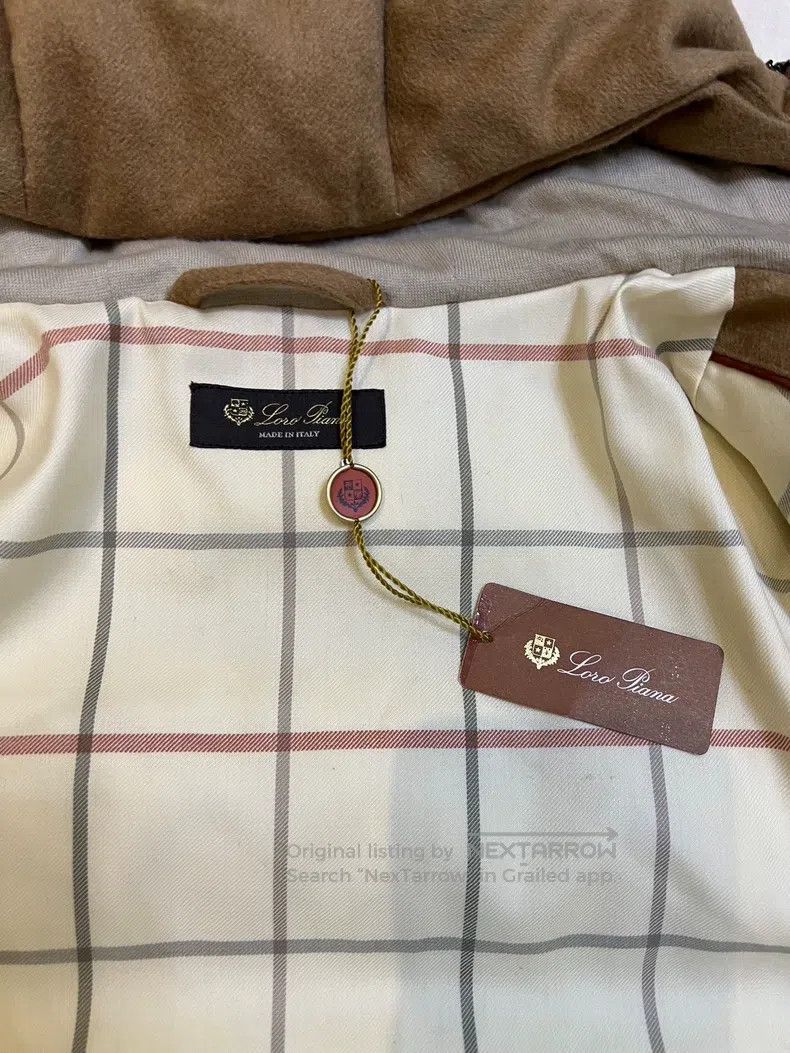 Loro Piana Loro Piana Camel Pure Cashmere Down Jacket Size US M / EU 48-50 / 2 - 4 Thumbnail