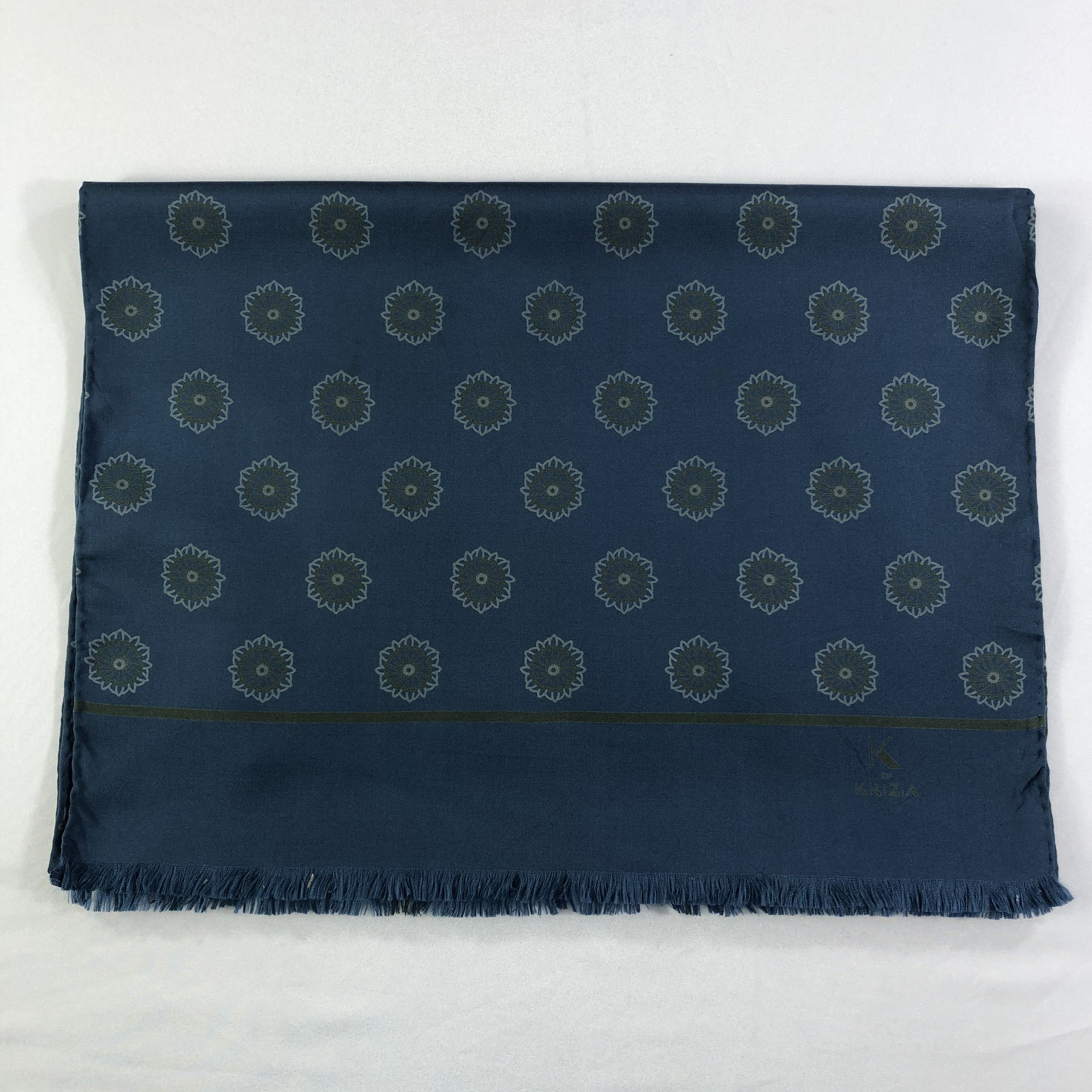 Krizia Uomo × Vintage Vintage Krizia Uomo Silk Scarf Size ONE SIZE - 3 Thumbnail