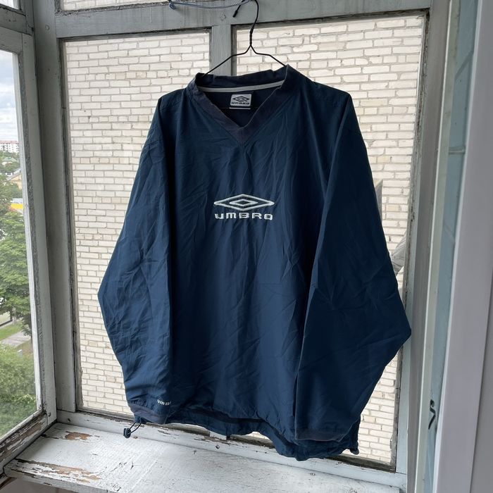 Vintage Vintage Umbro Nylon sweatshirt big logo 90s 00s y2k | Grailed