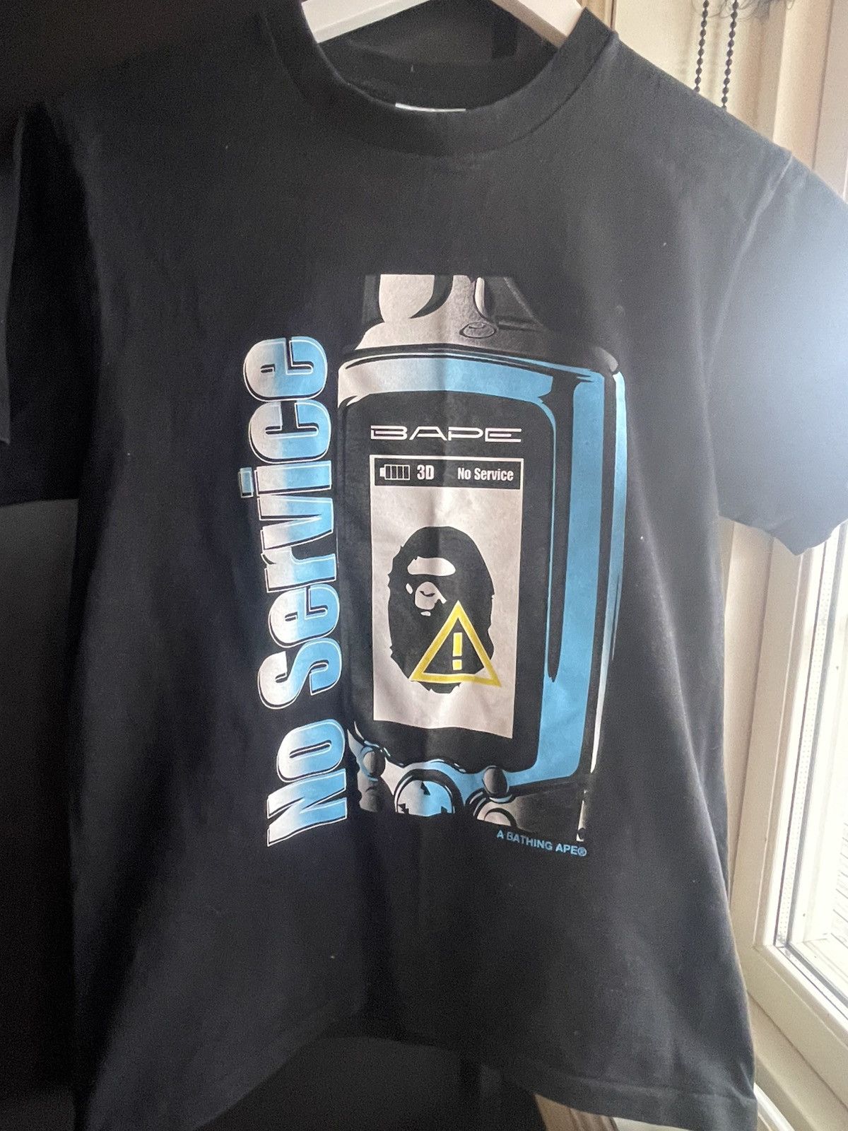 Bape Bape No Service Tee Size US S / EU 44-46 / 1 - 1 Thumbnail