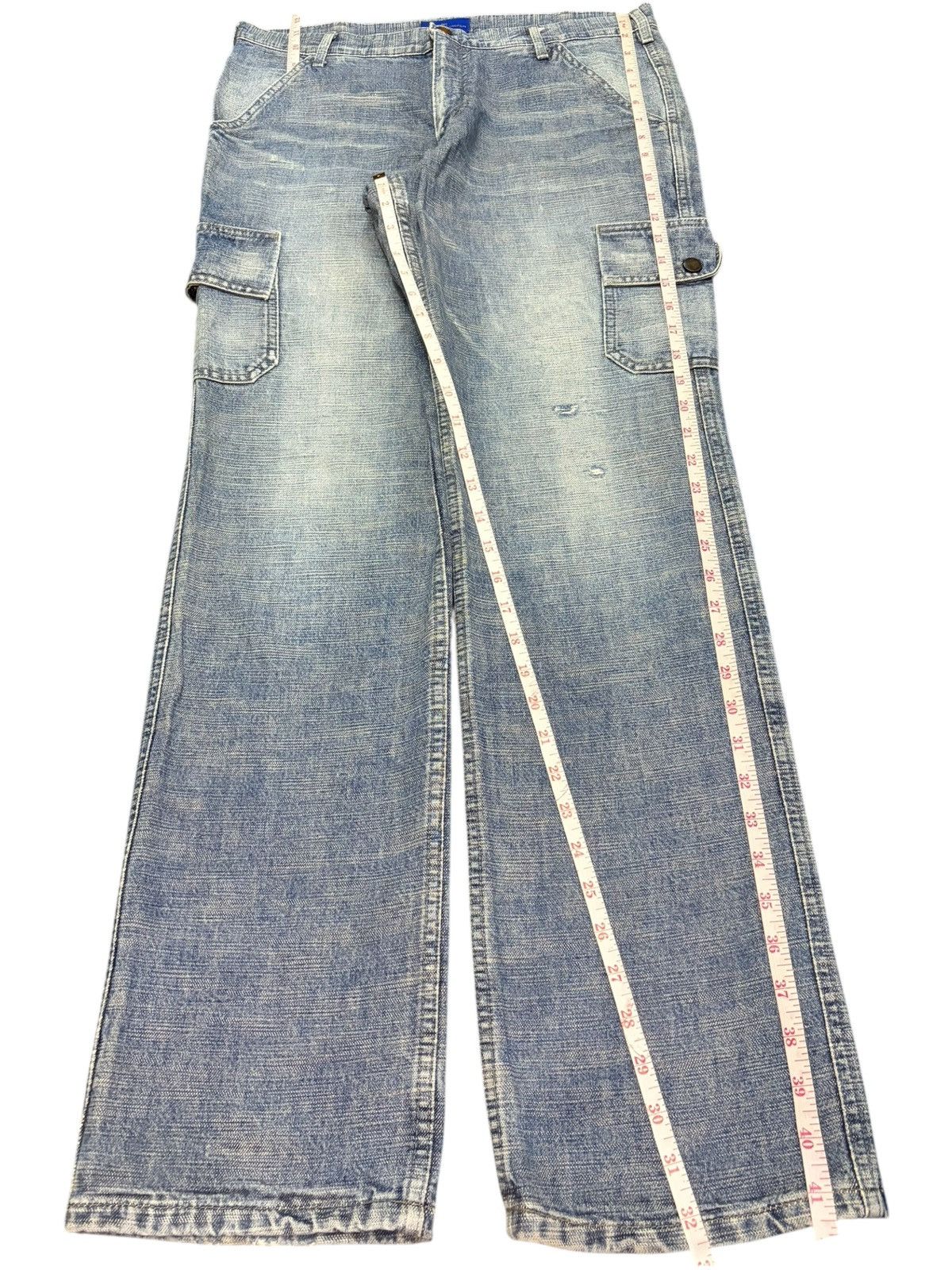JNCO Vintage Japanese Brand Herringbone Cargo Loose Jeans Size US 32 / EU 48 - 7 Thumbnail