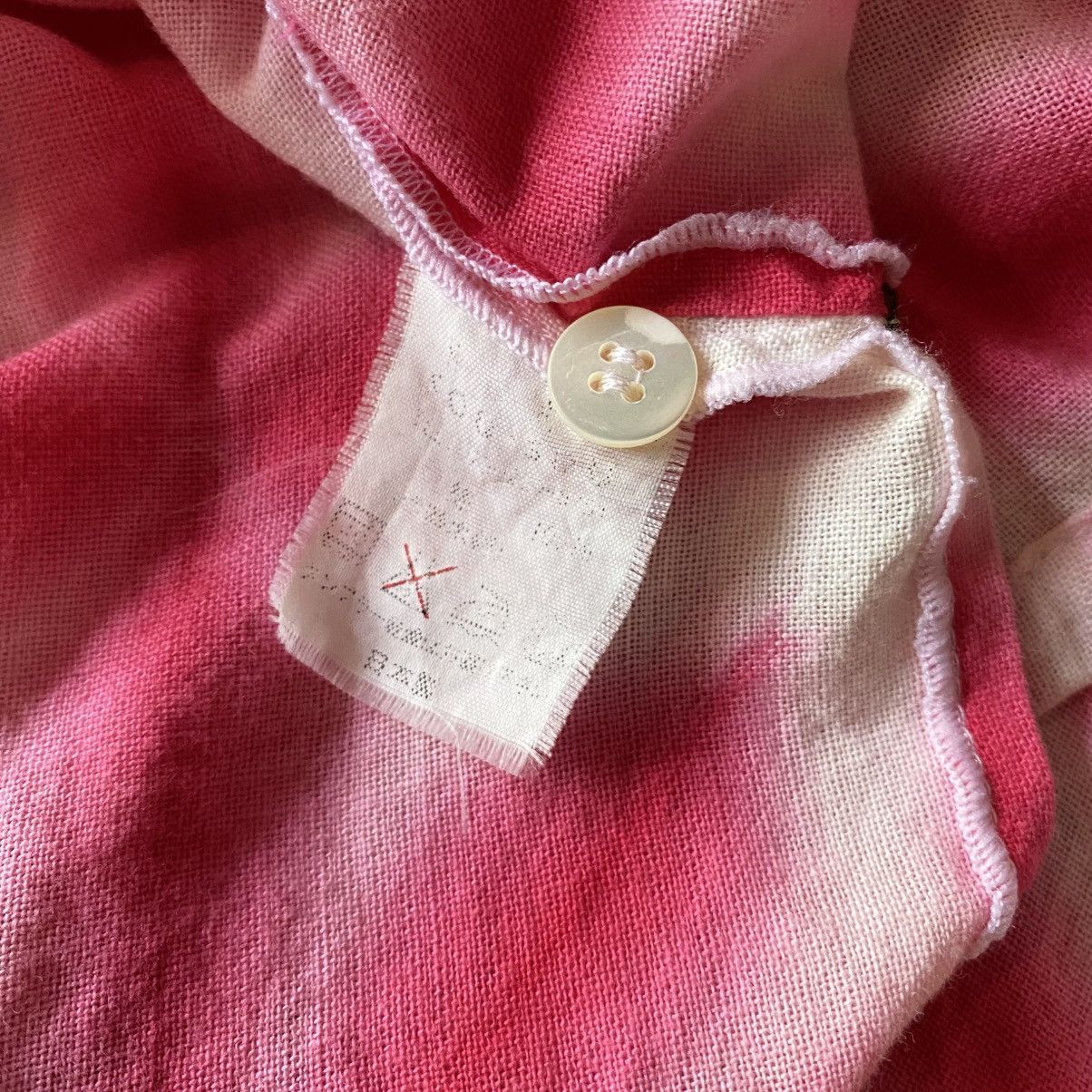 SOU SOU SOU SOU Pink Shibori Kimono Sleeve Blouse Size S / US 4 / IT 40 - 8 Thumbnail