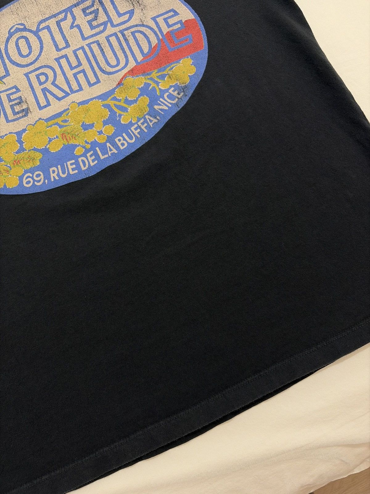 Rhude Rhude Dimora Hotel De 69 Rue De La Buffa Nice Tee Size US S / EU 44-46 / 1 - 8 Thumbnail