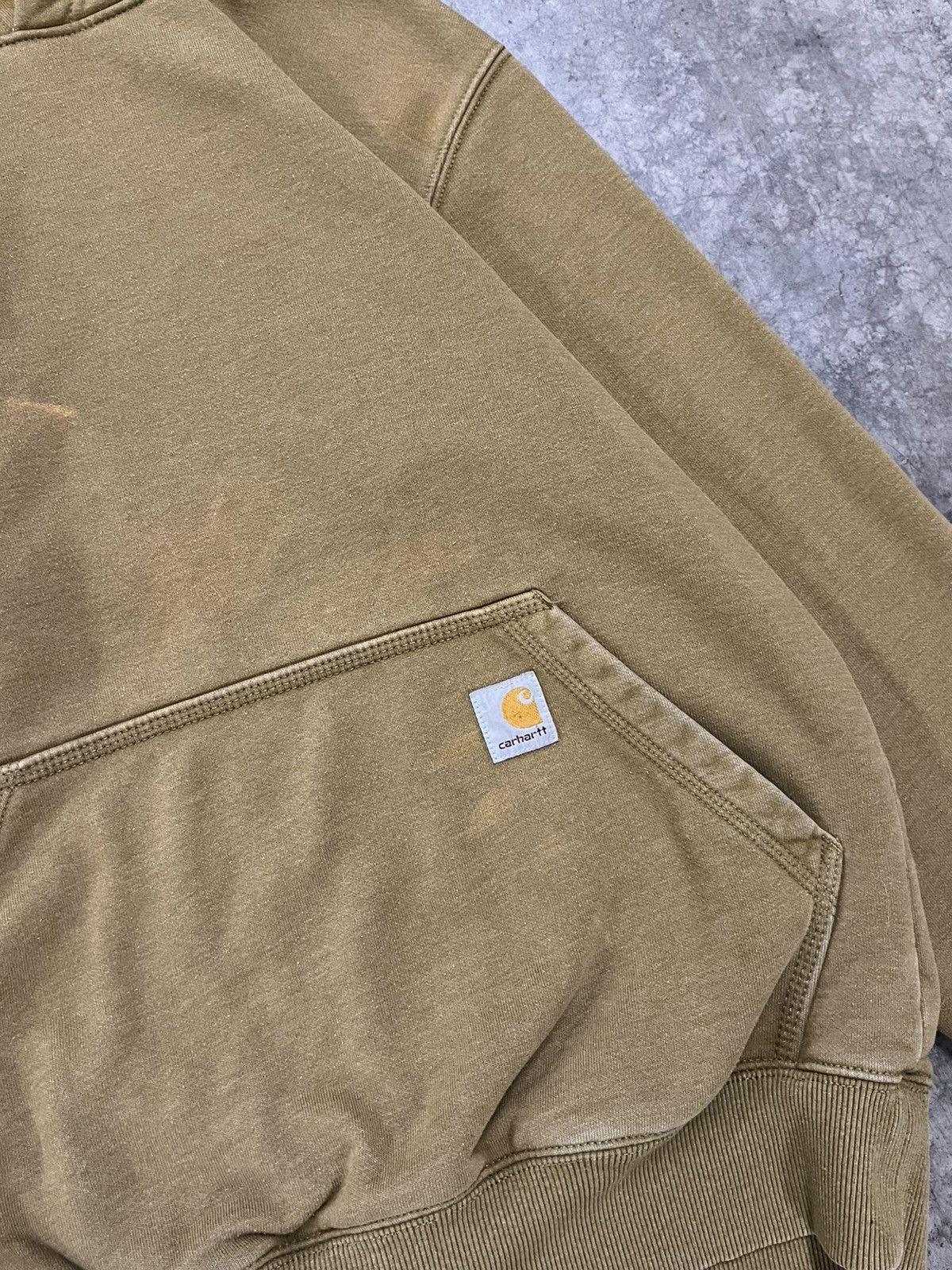 Carhartt × Vintage Carhartt vintage boxy fit heavy weight earth tone hoodie Size US S / EU 44-46 / 1 - 6 Thumbnail