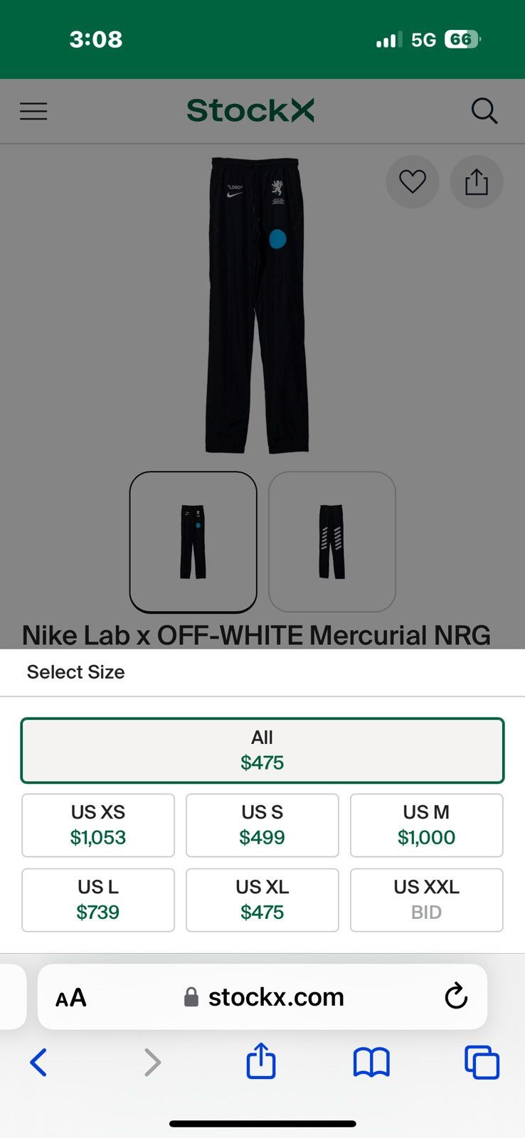 Nike × Off-White Nike lab x OFF-WHITE Mercurial NRG Size US 36 / EU 52 - 7 Thumbnail