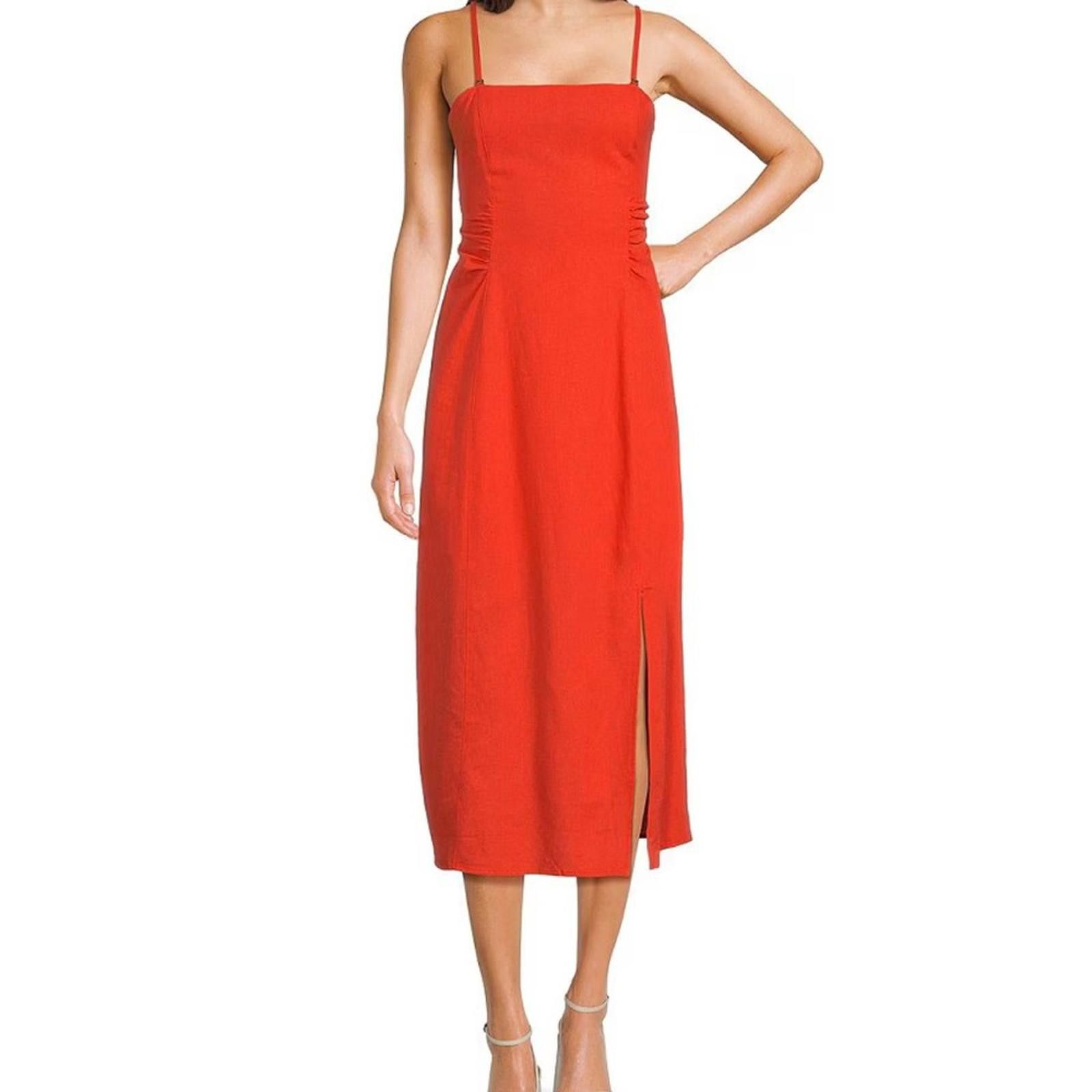 Other NWT Sam Edelman | Summer Linen blend Dress‎ Size XL / US 12-14 / IT 48-50 - 1 Thumbnail