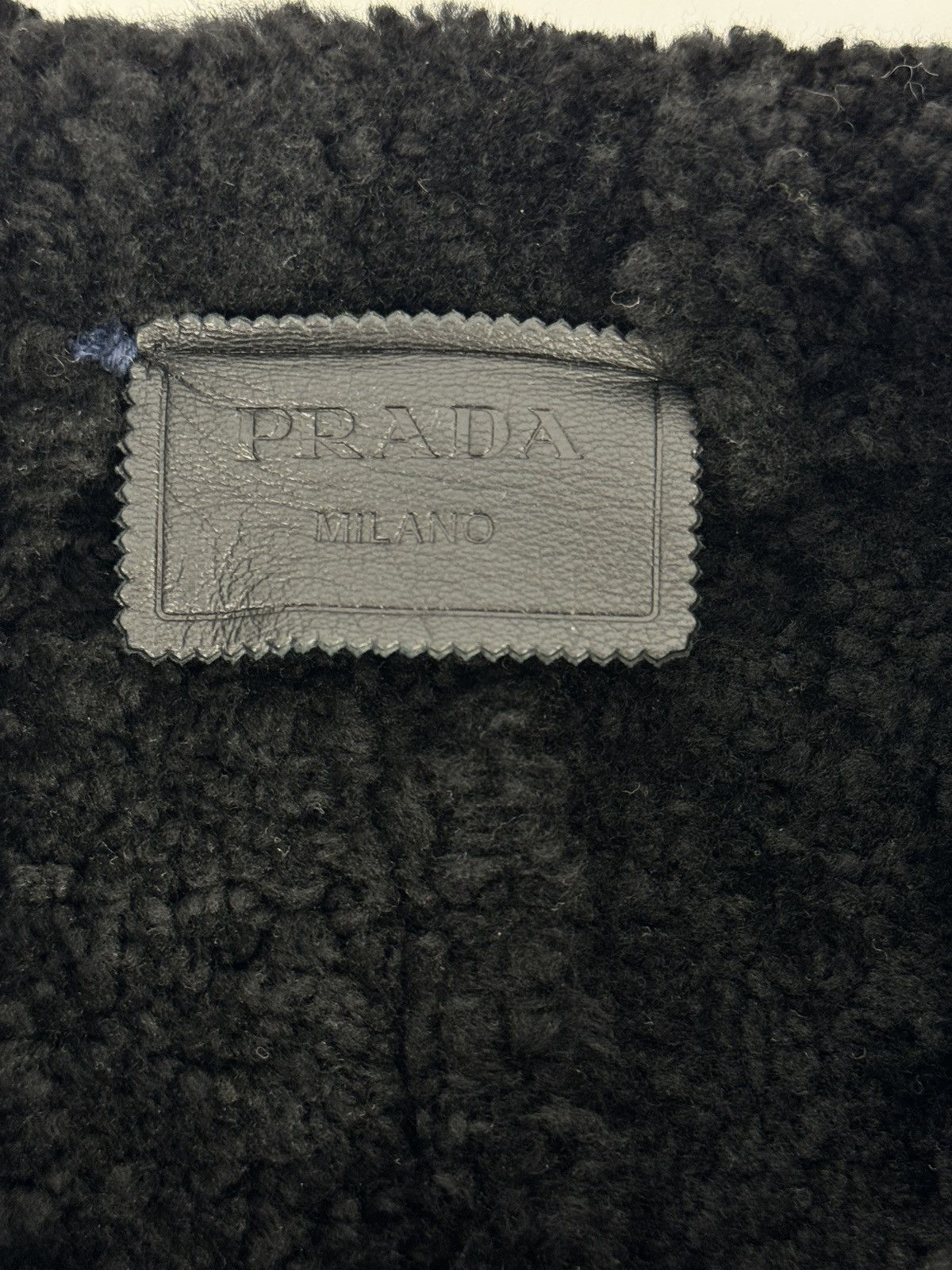 Prada SHERLING AND SUEDE 3D POCKET HOODED BOMBER JACKET Size US L / EU 52-54 / 3 - 8 Thumbnail