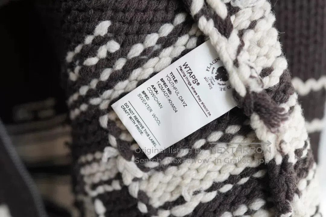 Wtaps WTAPS 14AW Cowichan Sweater Coat. Size US S / EU 44-46 / 1 - 8 Thumbnail