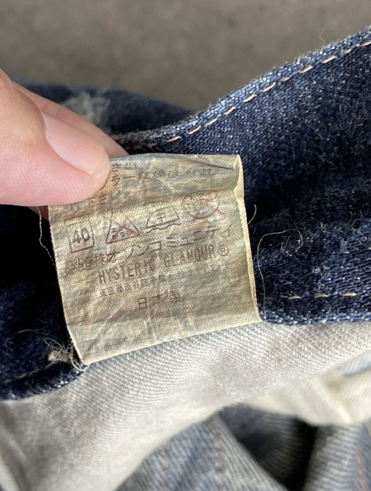 Hysteric Glamour × Vintage VINTAGE HYSTERIC GLAMOUR KINKY JEANS Size 32" / US 10 / IT 46 - 5 Thumbnail