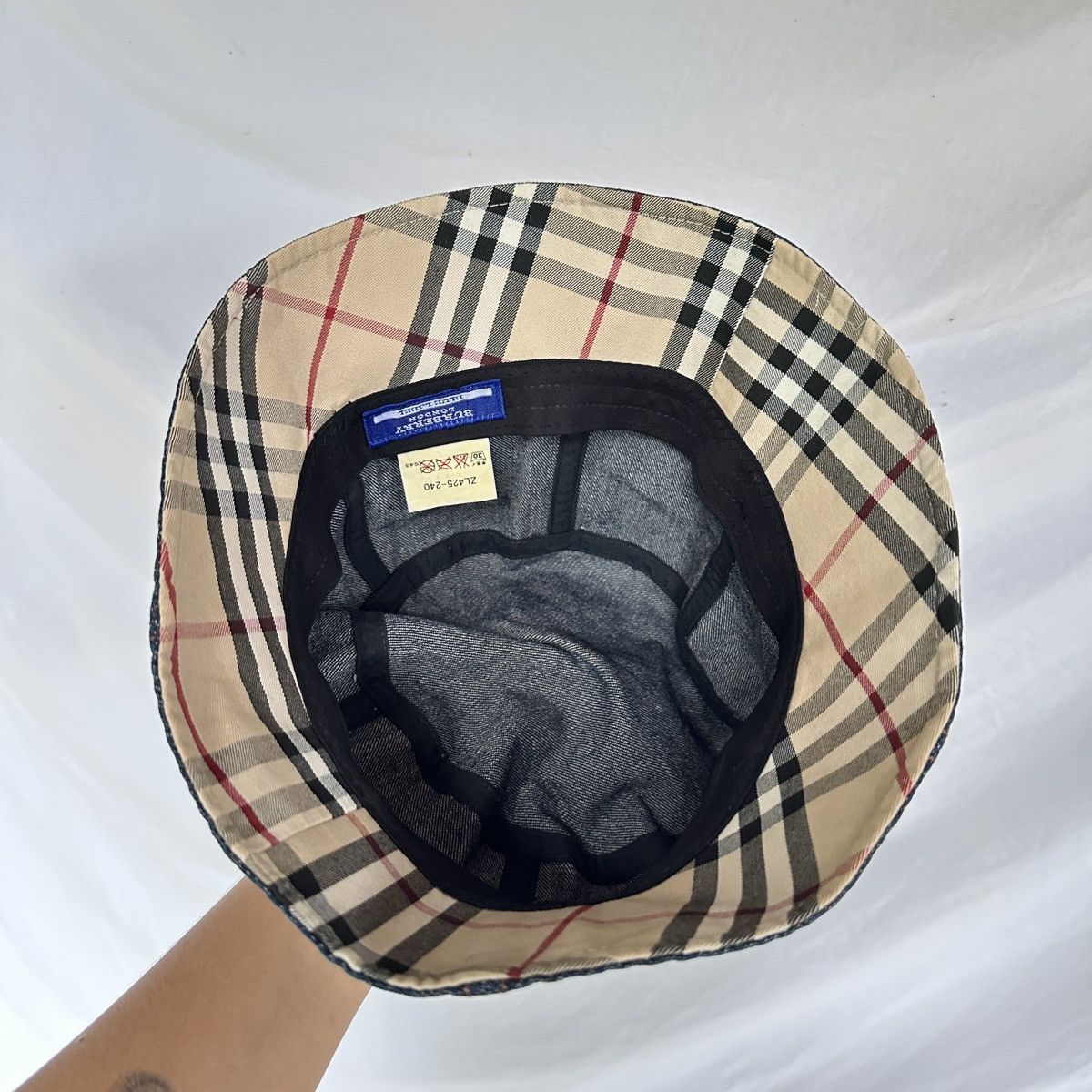 Burberry Burberry Denim Hats Size ONE SIZE - 3 Thumbnail