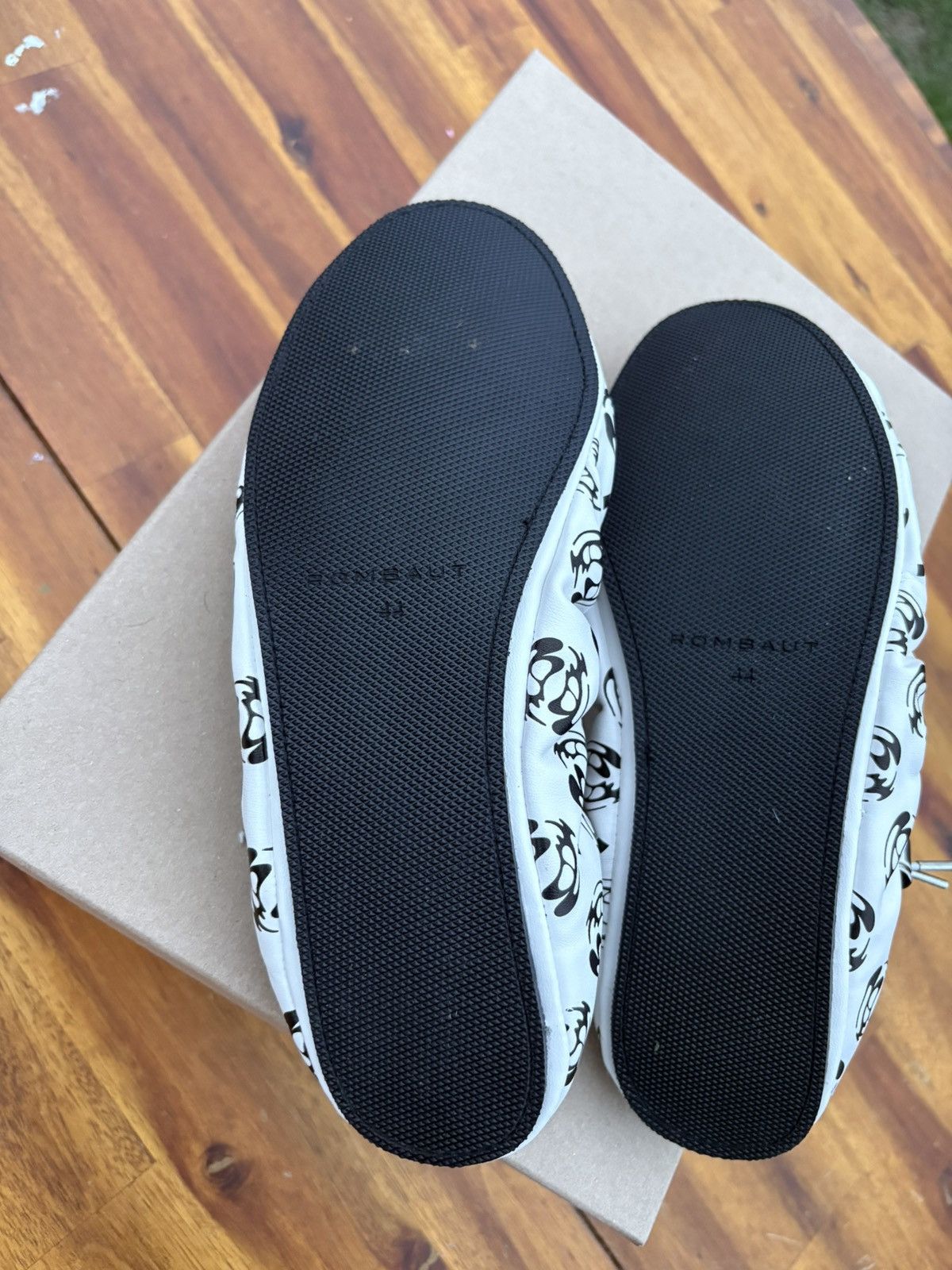 Rombaut Rombaut Ballet Flat Monogram size EU 44 (US 10.5) Size US 10.5 / EU 43-44 - 3 Thumbnail