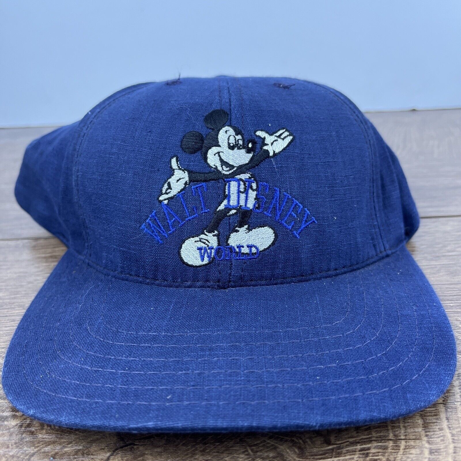 Other Mickey Mouse Hat Mickey Blue Hat Snapback Adjustable Adult S Size ONE SIZE - 1 Thumbnail
