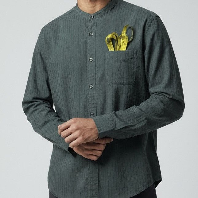 Tornado Mart green label relaxing shanghai collar inspired issey miyake Size US L / EU 52-54 / 3 - 1 Thumbnail