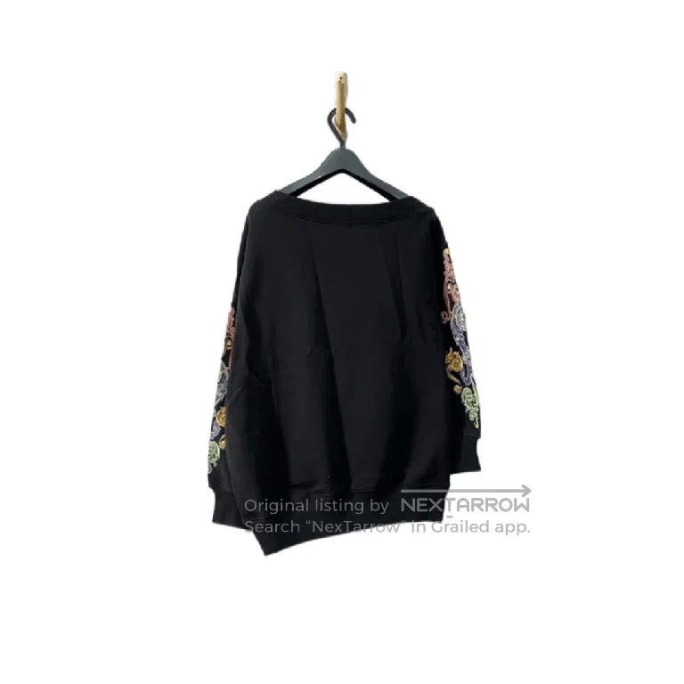 Versace VERSACE Floral Print Sweatshirt. Size XS / US 0-2 / IT 36-38 - 6 Thumbnail