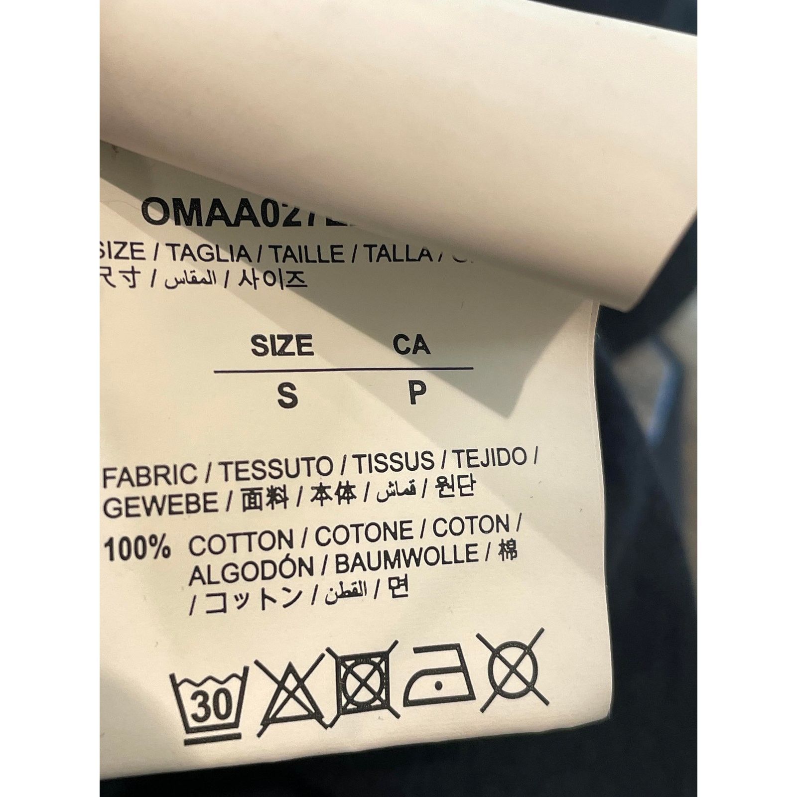 Off-White Off White Caravaggio Black Tee Size US S / EU 44-46 / 1 - 9 Thumbnail