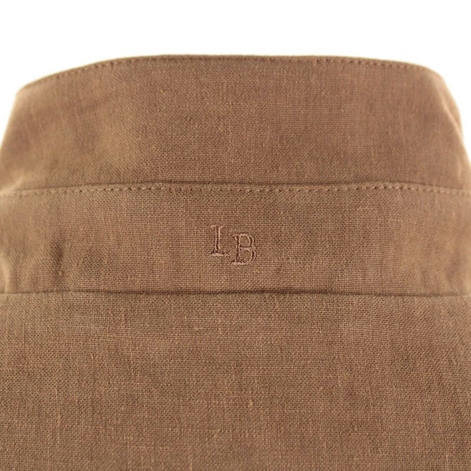 Luciano Barbera Luciano Barbera Jacket Size M US In Brown Linen Size US M / EU 48-50 / 2 - 6 Thumbnail