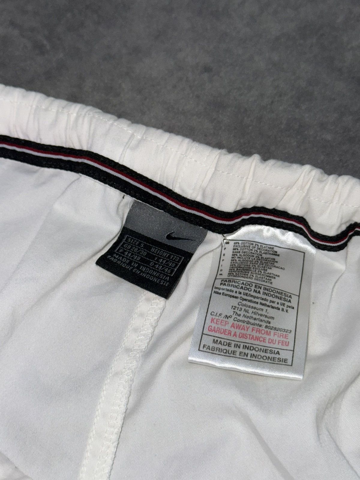 Nike Vintage wide leg nike pants baggy light sweatpants 00s Size 29" - 8 Thumbnail