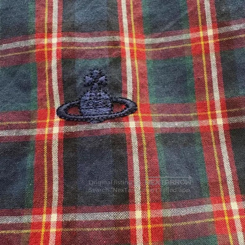 Vivienne Westwood Vivienne Westwood Red Label Red Logo Plaid Collar Long Sle Size M / US 6-8 / IT 42-44 - 4 Thumbnail
